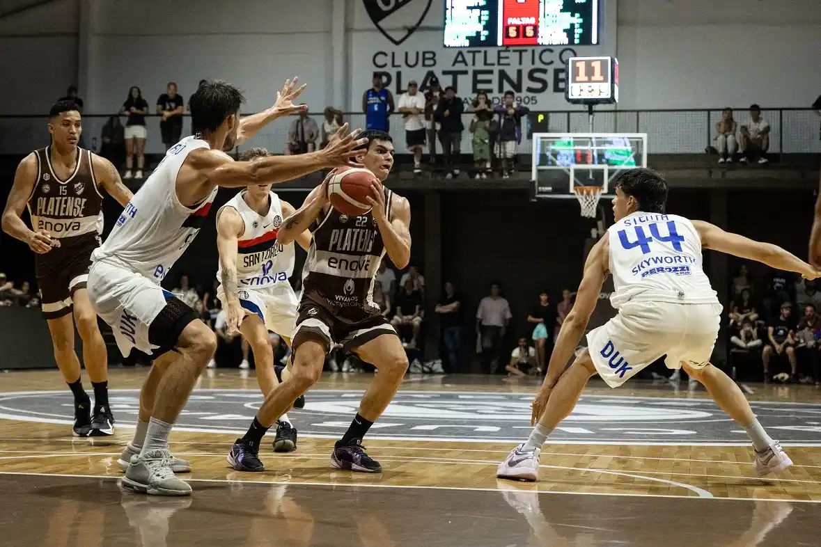 El Ciclón cayó en su visita al Calamar. Foto: Crédito: Daiana Panza/Prensa Platense