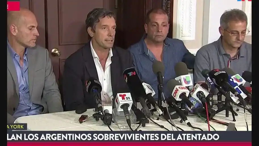 El conmovedor mensaje de los argentinos sobrevivientes del atentado en Nueva York