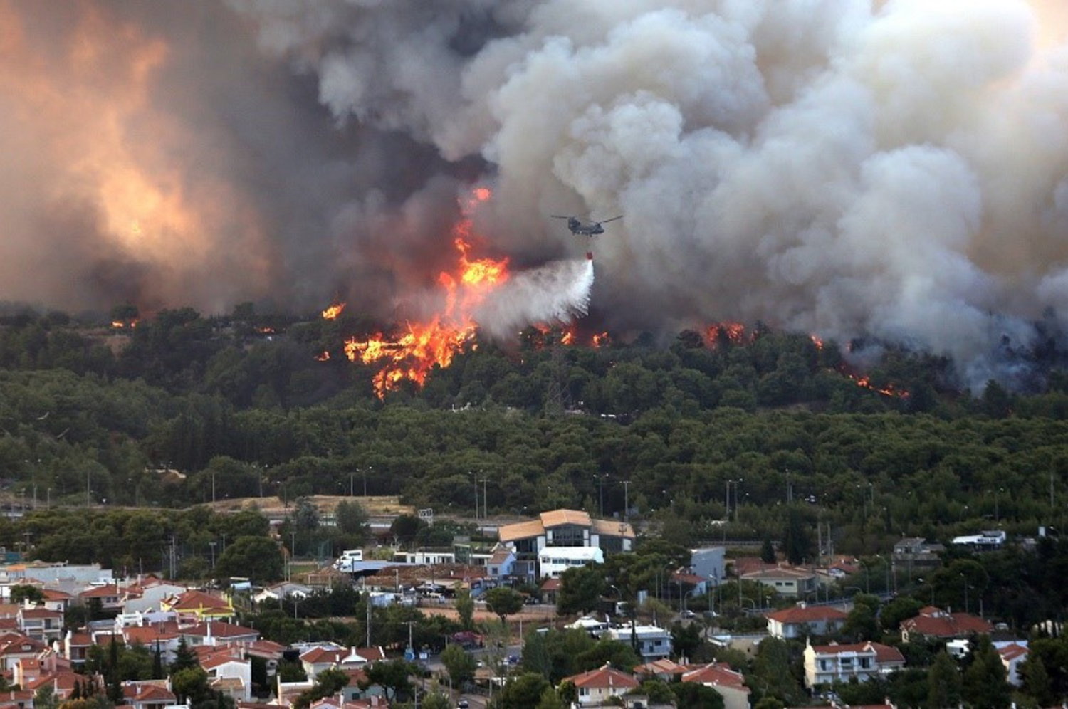 Incendio Italia