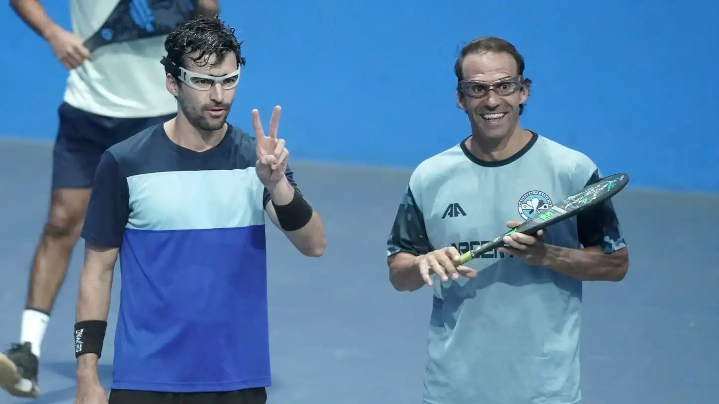 Sebastián Andreasen y Joseba Bilbao, protagonizaron una exhibición