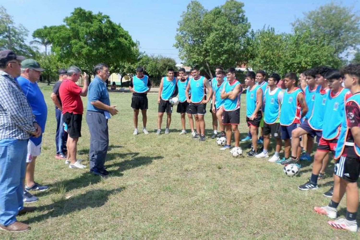 Sportivo Patria arrancó la pretemporada de la Primera A