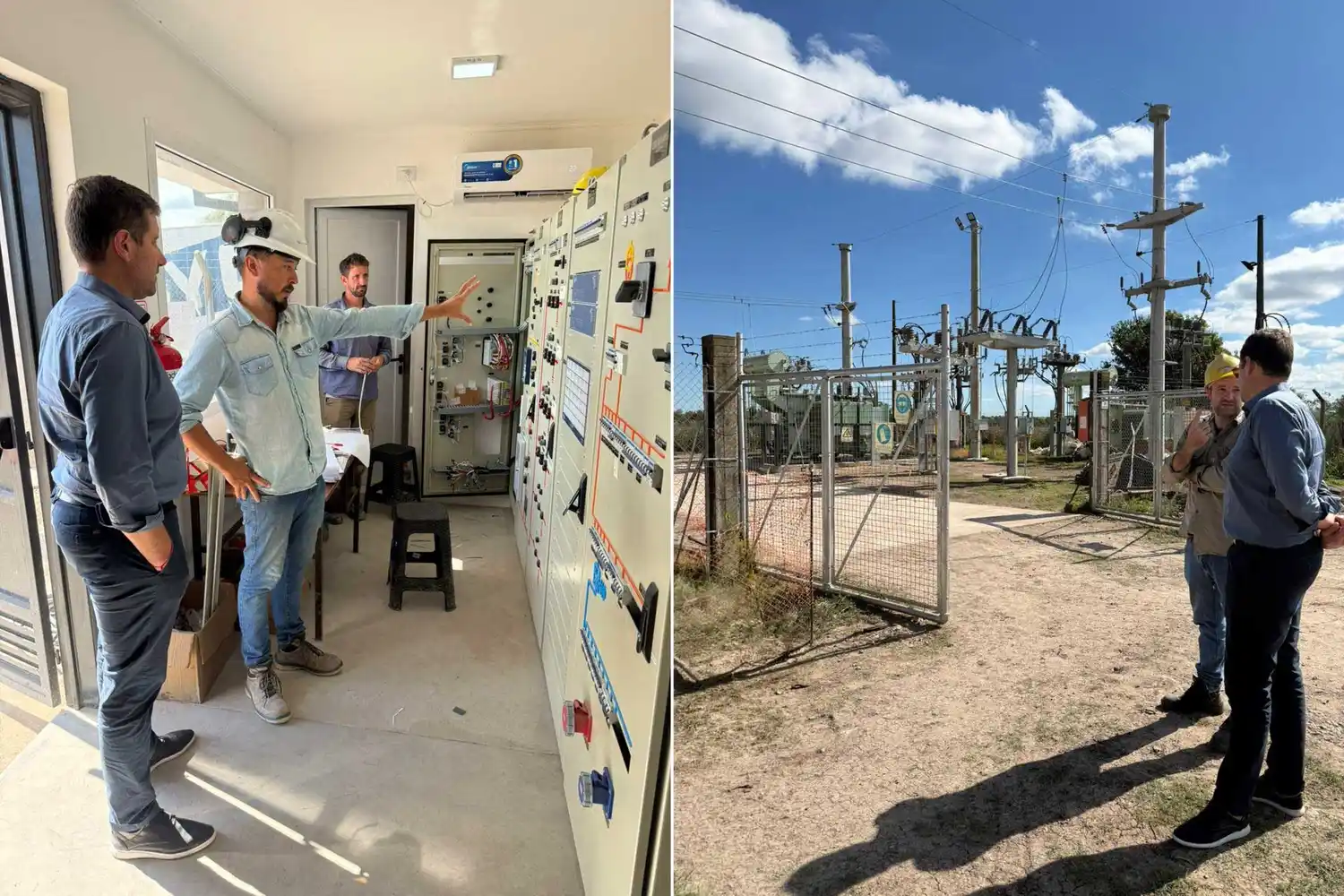 Avanza la construcción de una nueva subestación eléctrica en General Ramírez