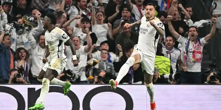 Joselu se vistió de héroe y metió los dos goles para que el Merengue llegue a una nueva final.