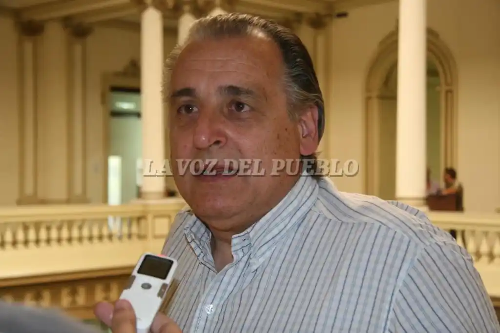 Mario Pola, en una imagen tomada cuando era concejal por el Partido Justicialista