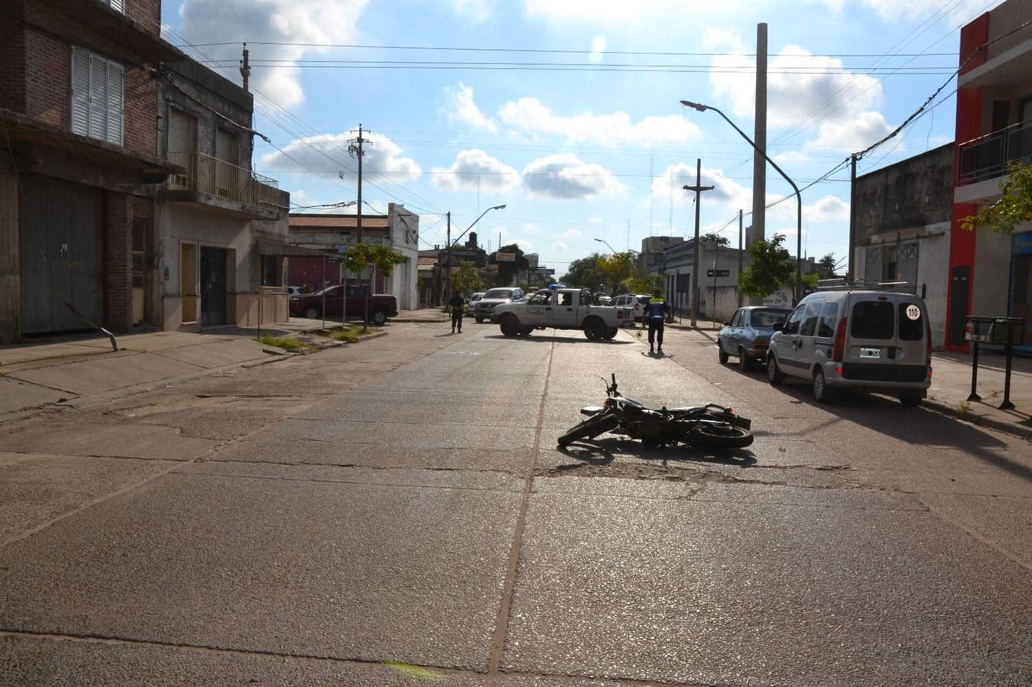 Iba borracho en moto y mató a una mujer a media cuadra de la Comisaría