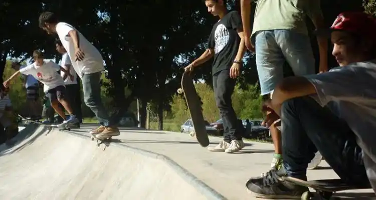 El Skatepark a full