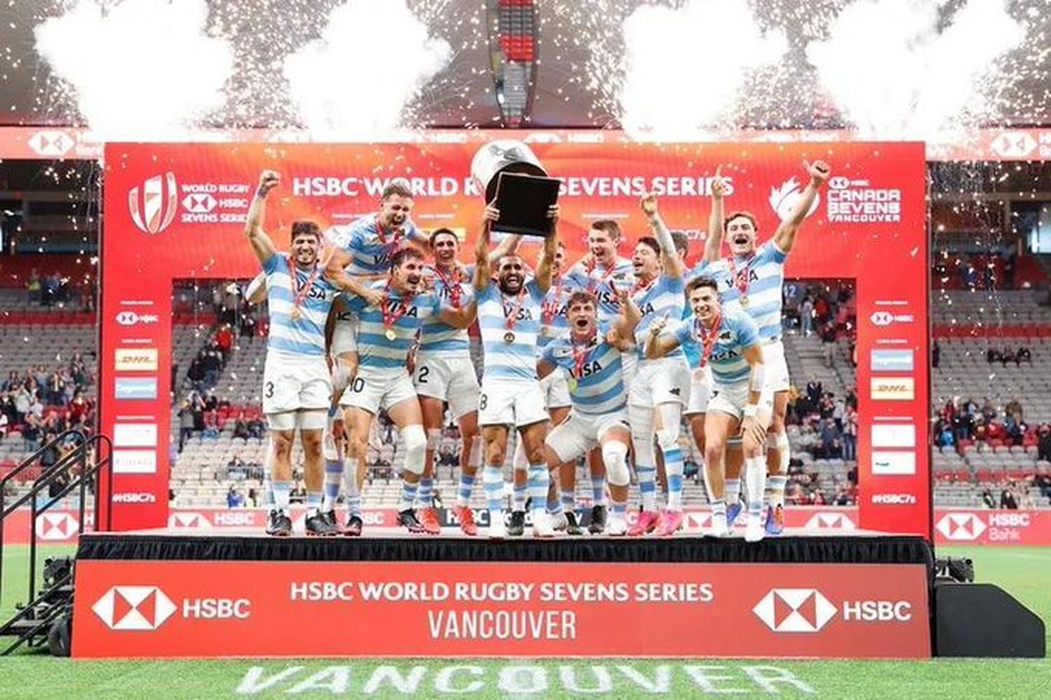 Los Pumas 7 lograron su segundo título del año