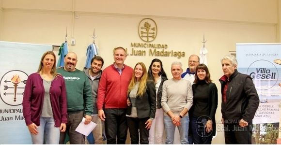 Funcionarios de General Madariaga y Villa Gesell se reunieron para conformar una agenda turística en común