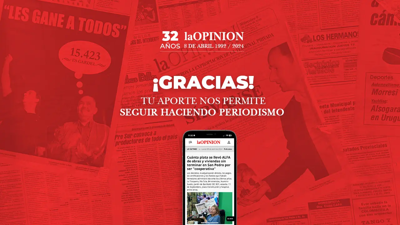 Tu aporte nos permite seguir haciendo periodismo.