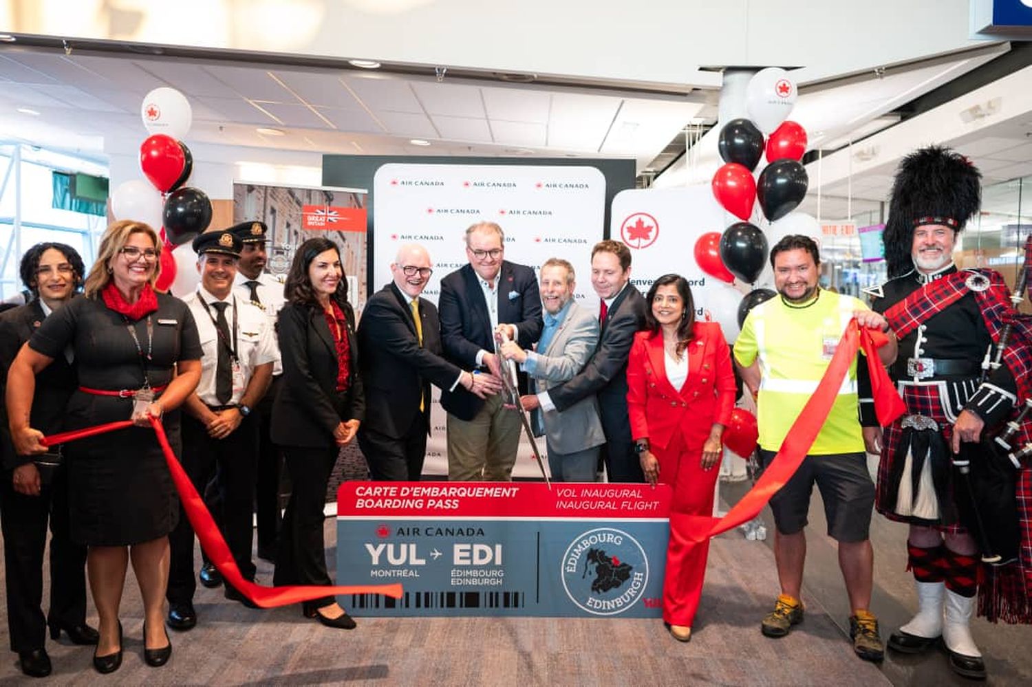 De Quebec a Escocia: Air Canada comenzó sus vuelos entre Montreal y Edimburgo