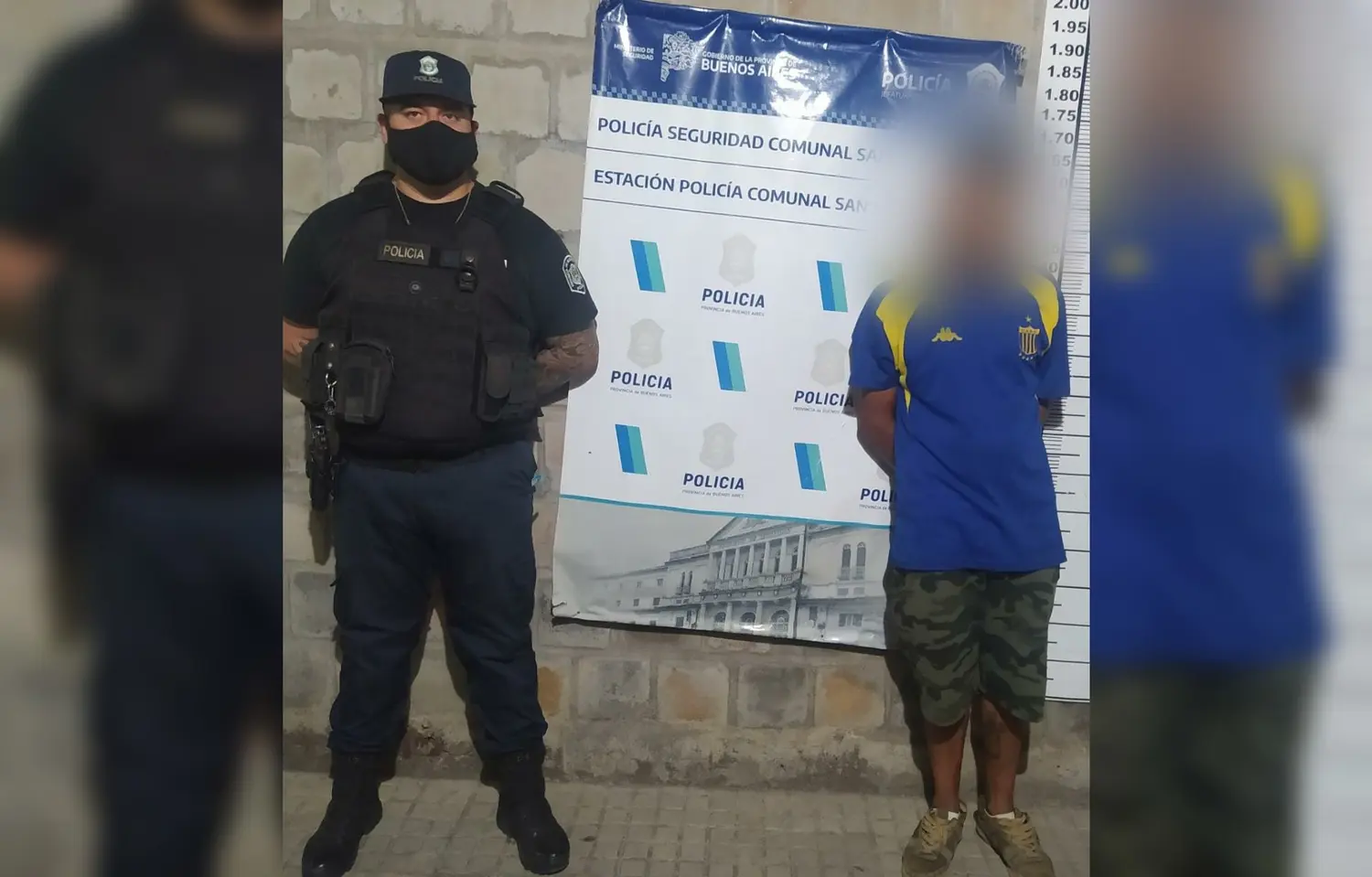 Detuvieron a un hombre por exhibiciones obscenas ante menores