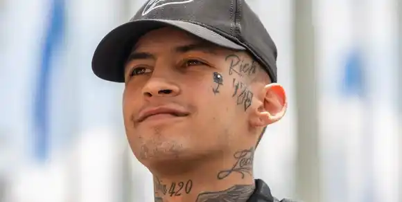 L-Gante fue acusado de robar una moto policial tras un recital en Roque Pérez