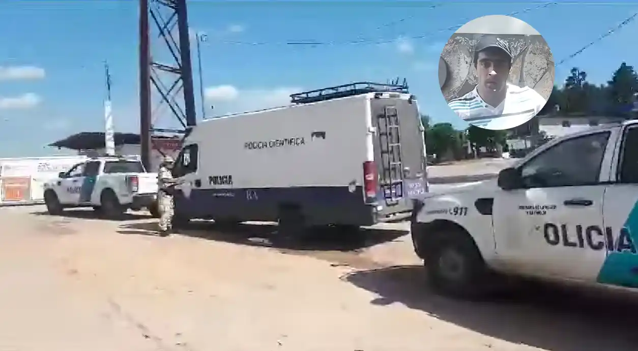 El sábado 2 de diciembre fue hallado el cadáver de Jonathan Fernández. Foto: La Opinión.