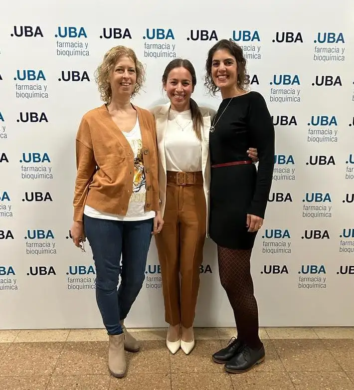 Investigadoras Vanina Ambrosi, Fernanda Martínez y Natalia Szerman-
