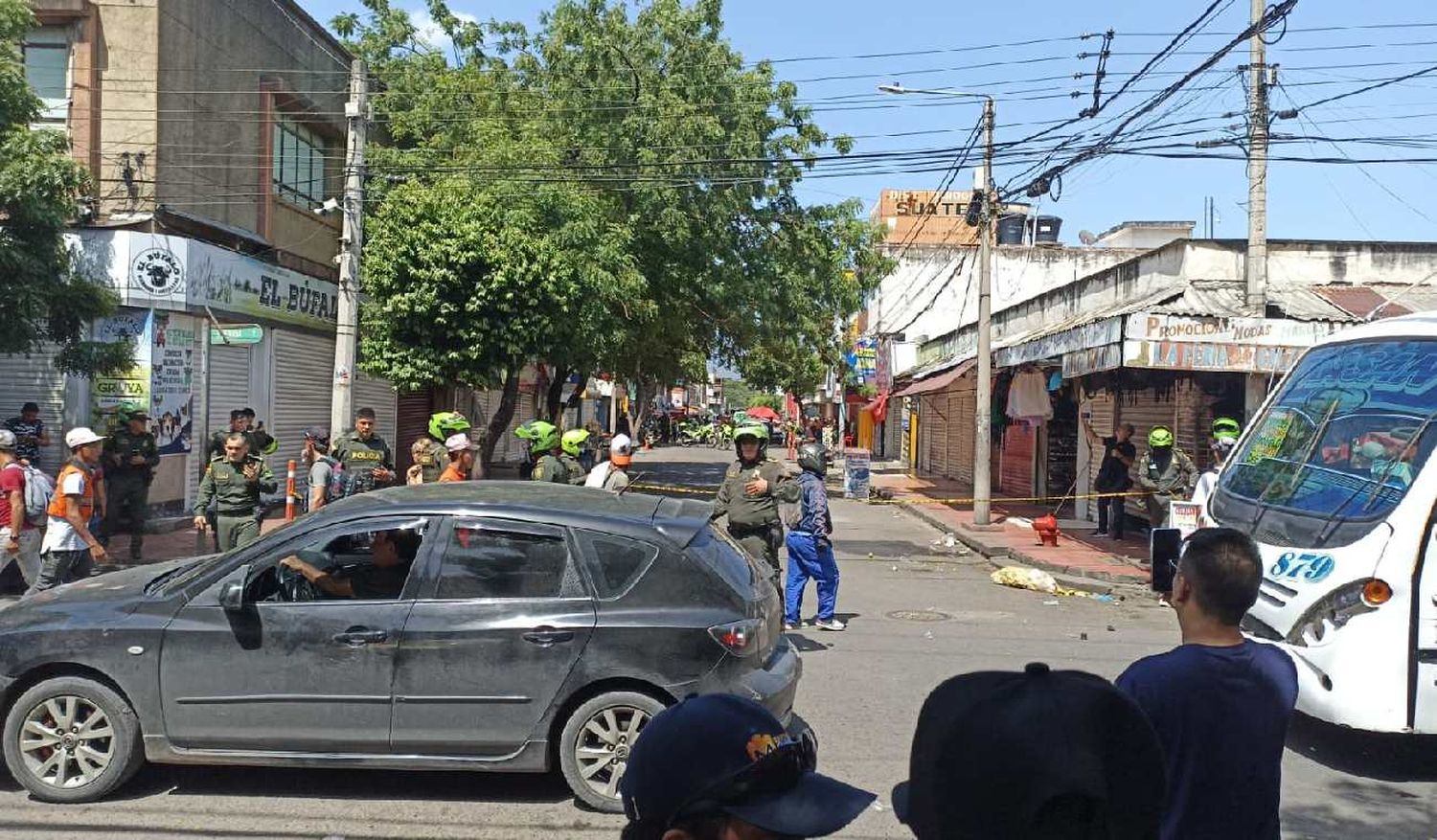Atacan con granada en el centro de Cúcuta