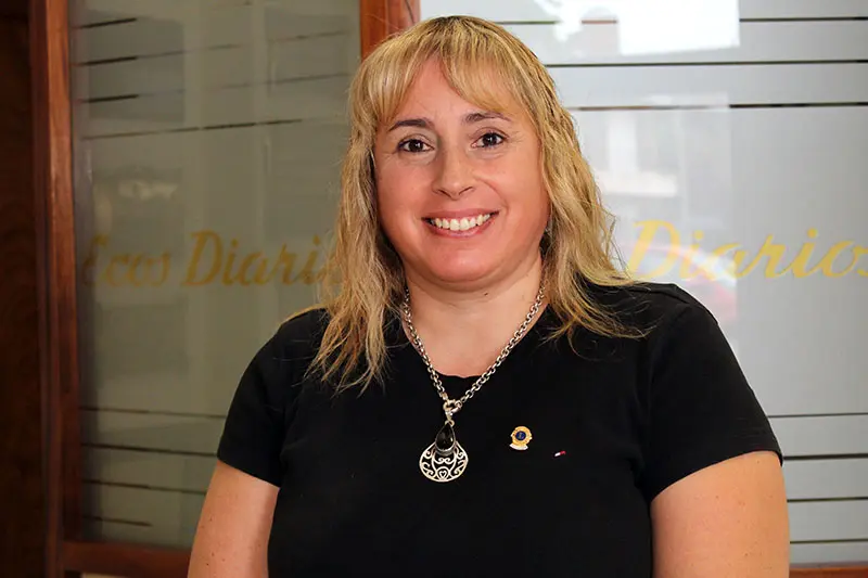 “Me gusta estar en el campo de acción, junto a la gente”