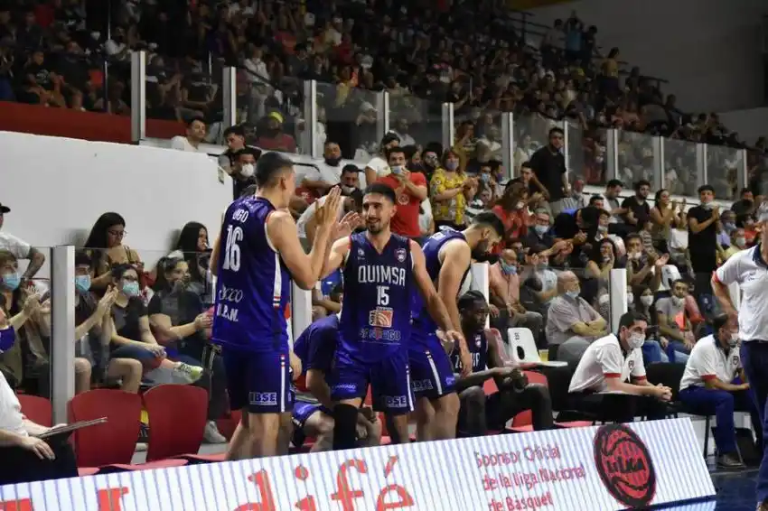 Quimsa festejó en el clásico ante Olímpico gracias a Brussino