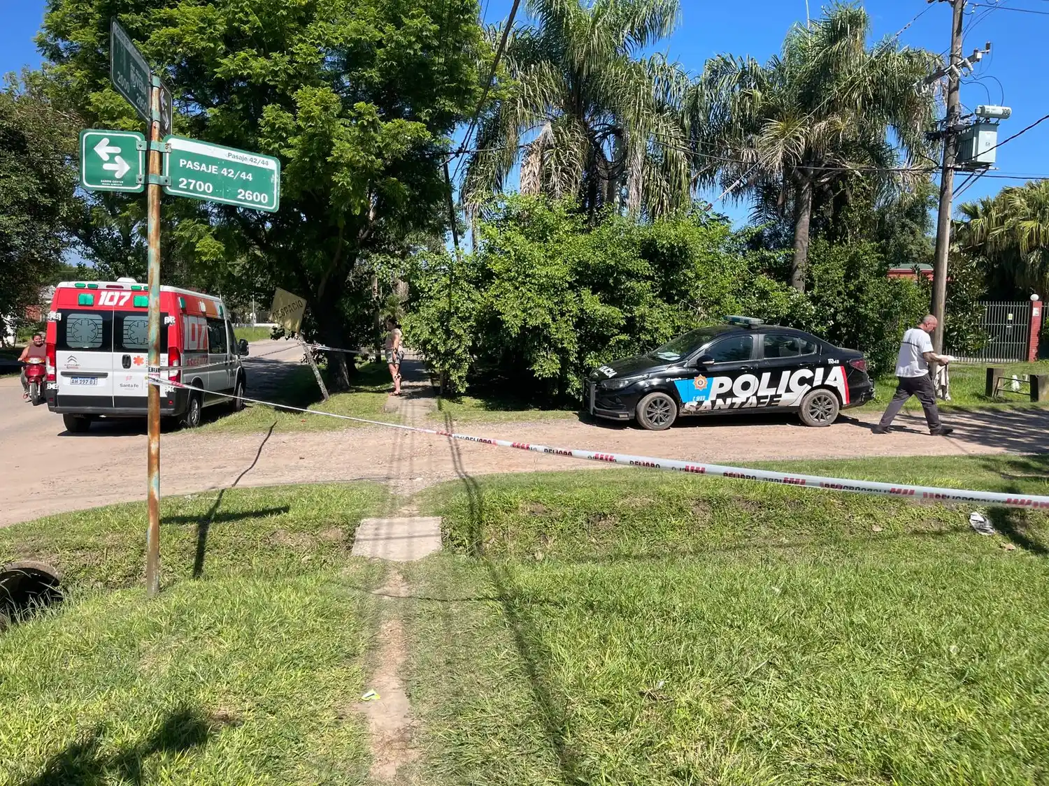 Femicidio en Reconquista: una mujer fue asesinada y el agresor intentó suicidarse