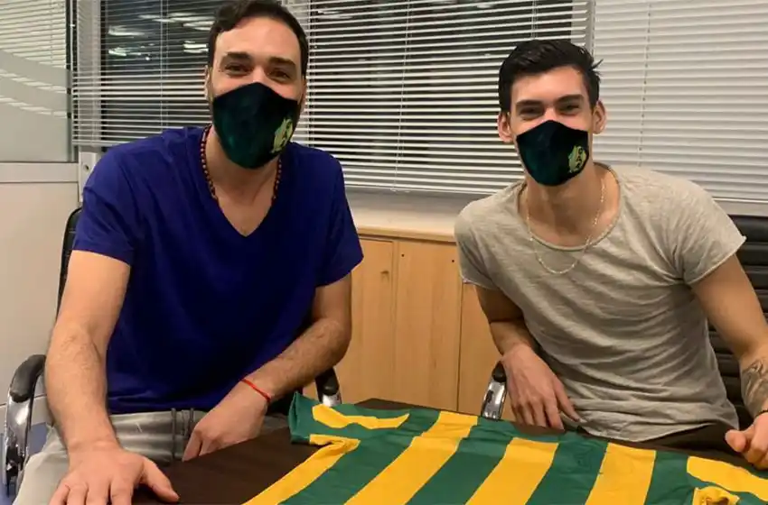El paraguayo Román Villalba se incorporó oficialmente a Aldosivi