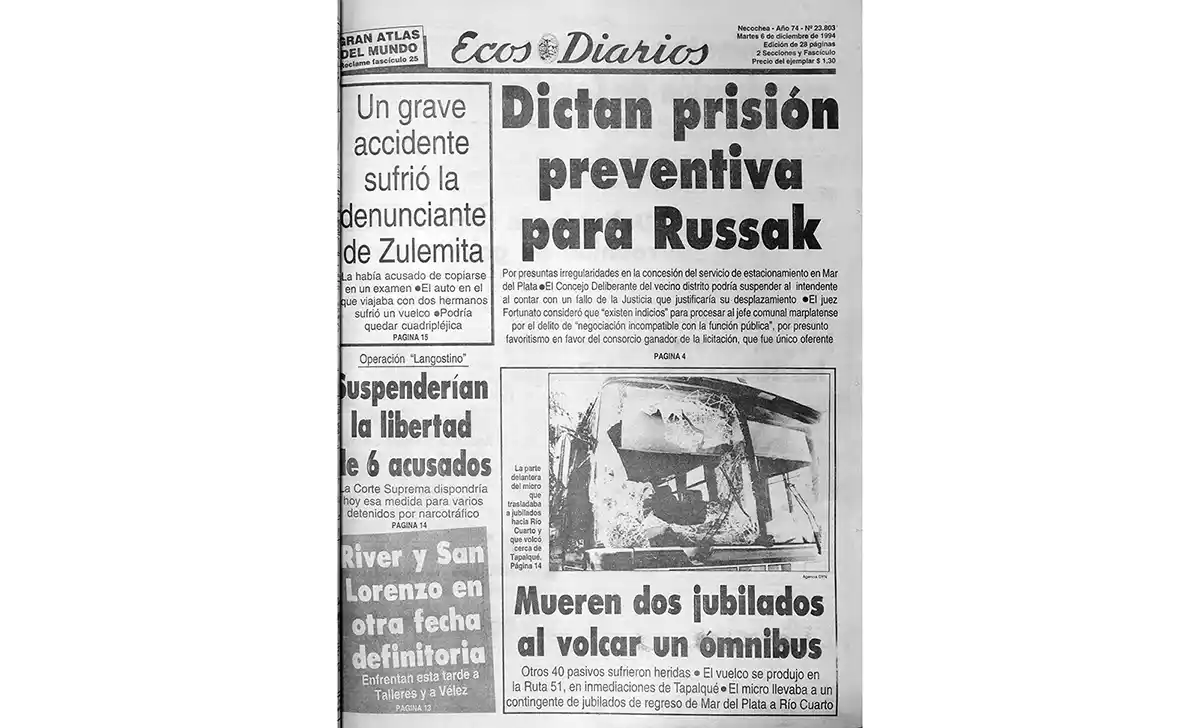 Martes 6 de diciembre de 1994