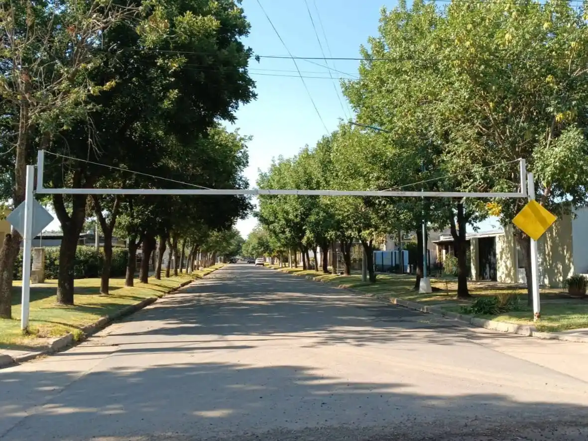 Los arcos se instalarán en los próximos días.