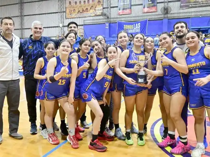 Sarmiento es el campeón de la
Liga Provincial U15 femenina