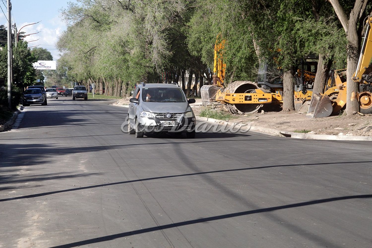 Habilitada. Ayer a la tarde, circulaban vehículos de ambas manos en el tramo recién asfaltado