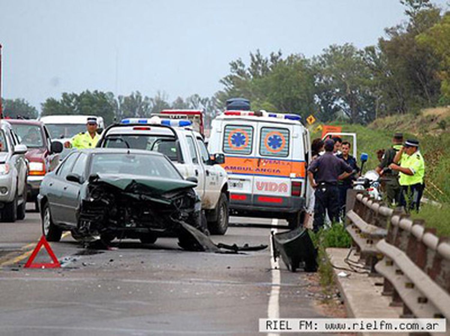 Espectacular accidente en la RN14