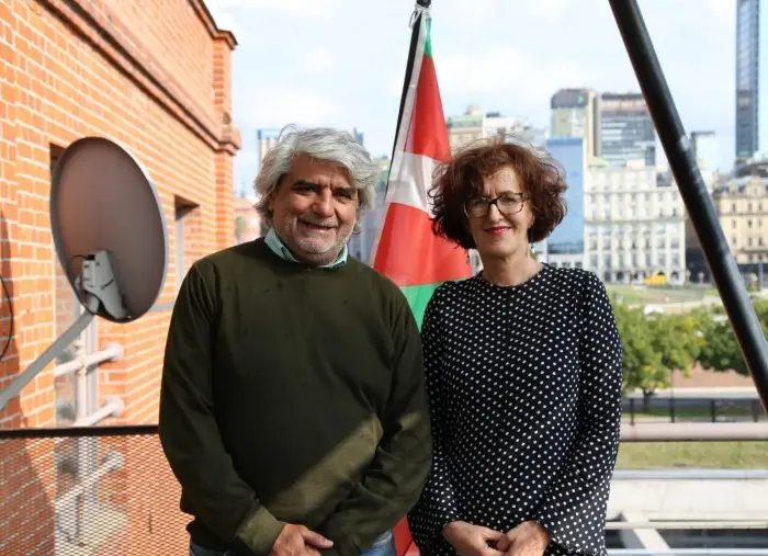 Walter Correa, se reunió con Sara Pagola, delegada del País Vasco en Argentina y Uruguay.