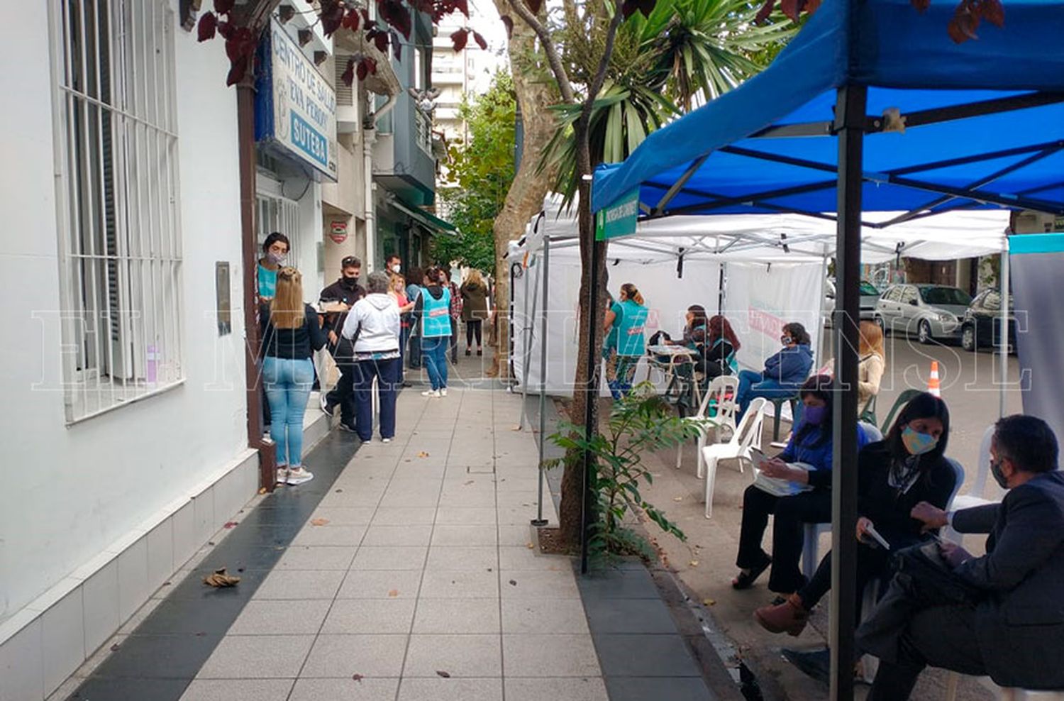 Suteba superó las 20.000 personas vacunadas en su sede