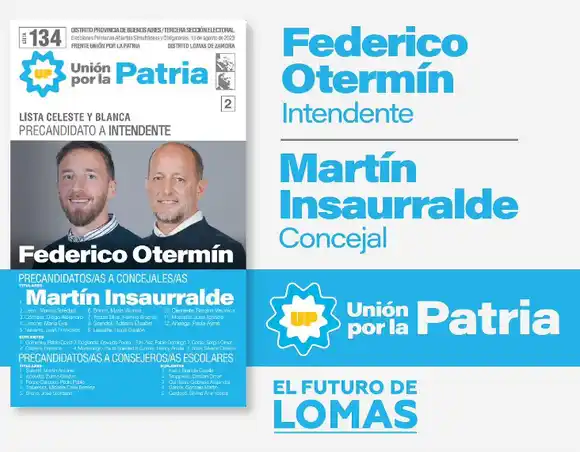En Lomas de Zamora re imprimirán las boletas electorales sin la imagen de Insaurralde