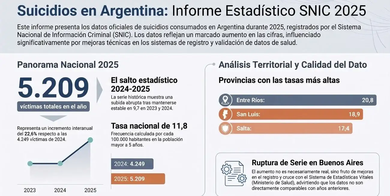Suicidios en Argentina: los preocupantes datos oficiales y por qué la prevención es clave - 3