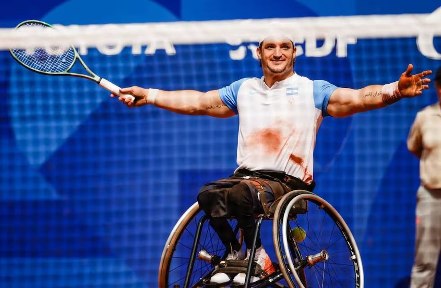 Gustavo Fernández accedió a su primera semifinal en cuatro Juegos Paralímpicos.