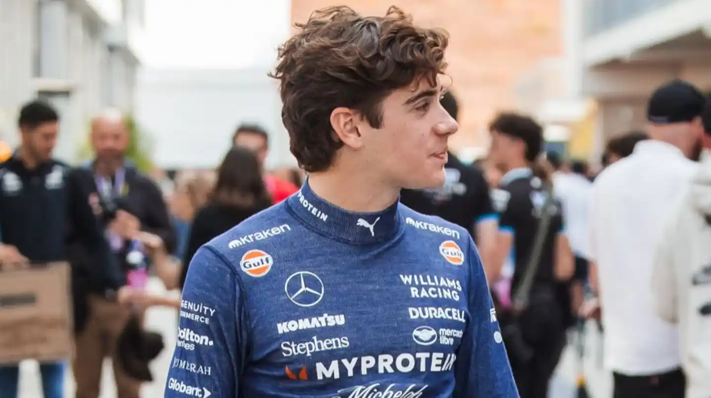 El piloto y su cuarto fin de semana como piloto de F1.