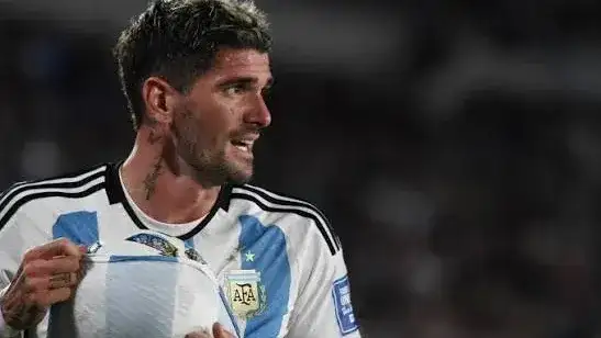 De Paul mete presión para estar ante Inglaterra: "Este tipo de partidos me encantan"