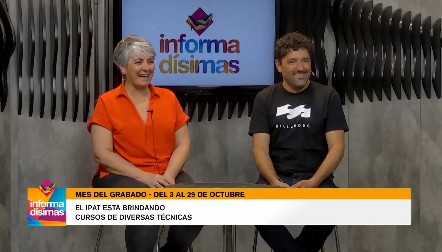 Continúa el mes del grabado y el IPAT esta brindando cursos de diversas técnicas
