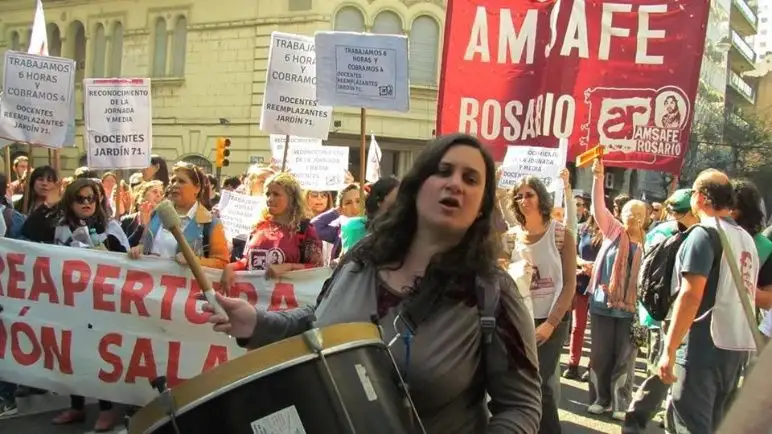 Docentes rosarinos votaron por un paro de 72 horas