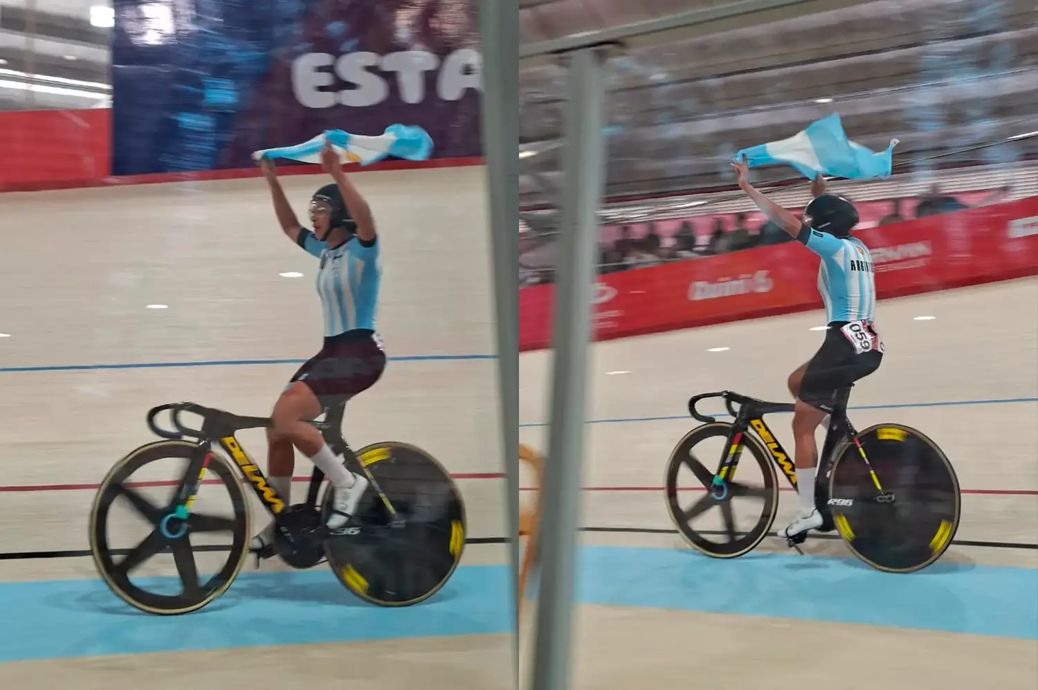 Otra medalla para Natalia Vera: ganó la plata en keirin en el Velódromo de Rafaela - 3
