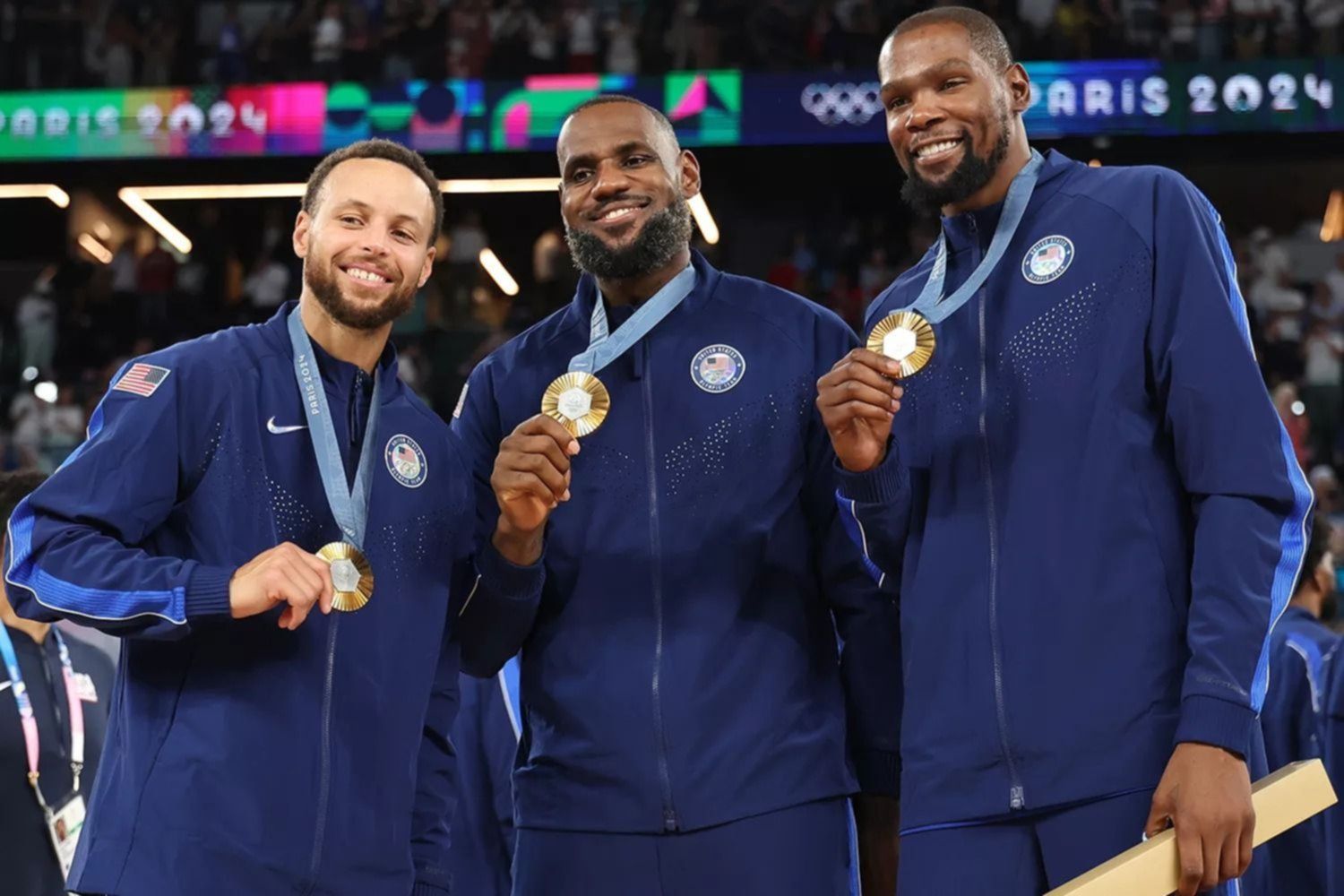 LeBron James estrena tatuaje de anillos olímpicos tras ganar la medalla de oro en los Juegos de París 2024