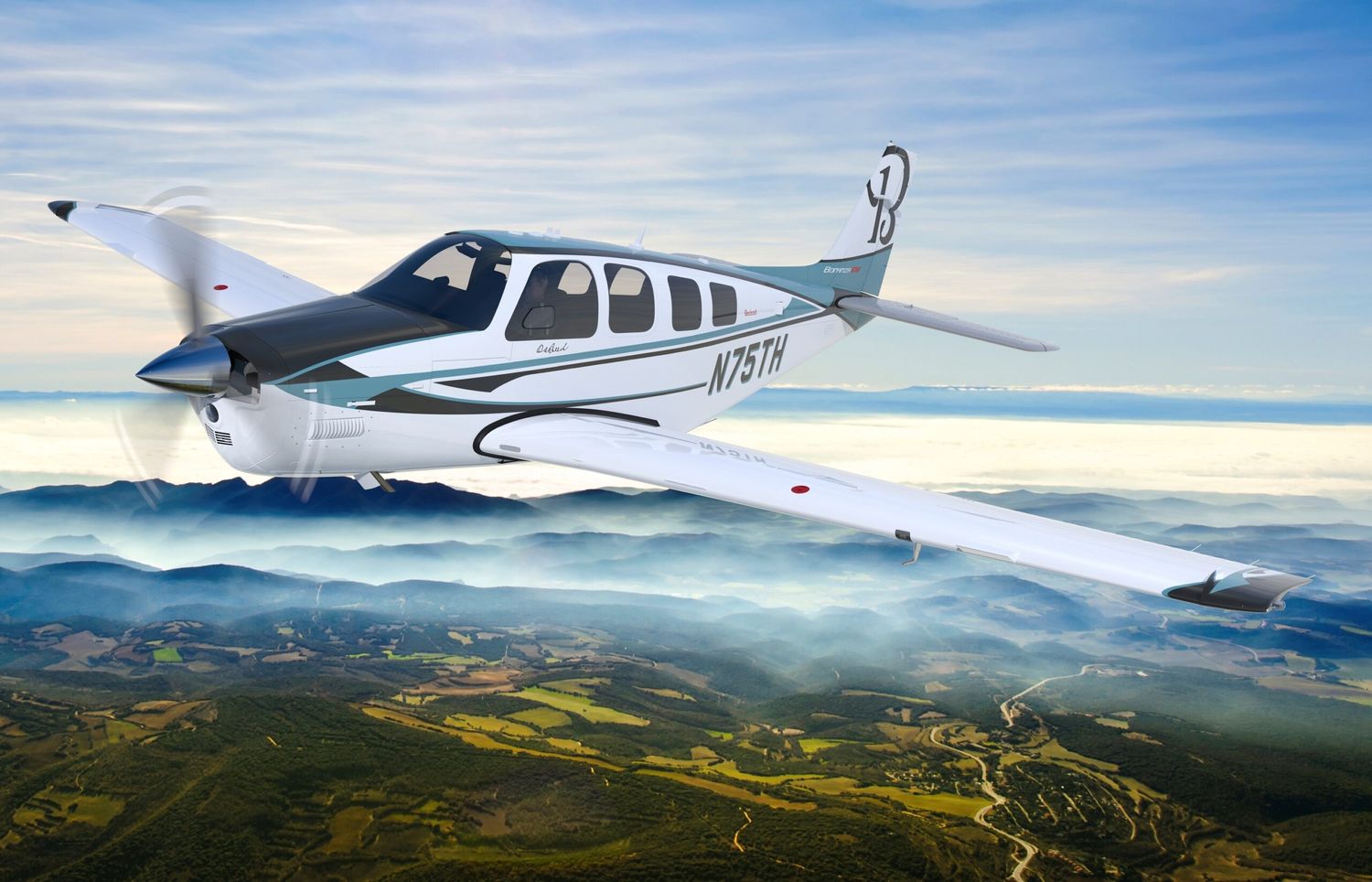 Textron celebra los 75 años del Beechcraft Bonanza con un nuevo diseño retro