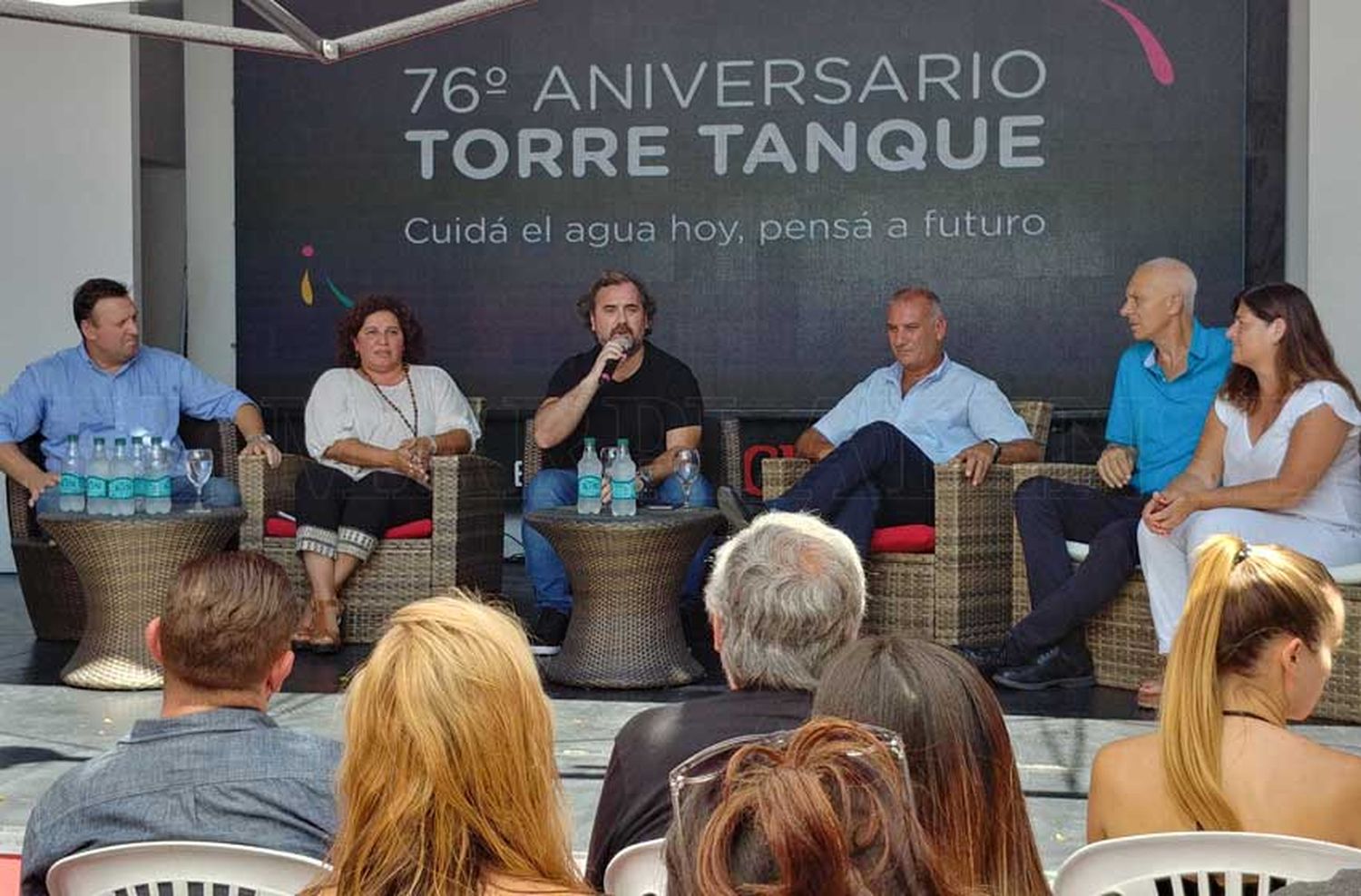 La Bersuit en la Torre Tanque: "Será acorde a la historia del lugar"