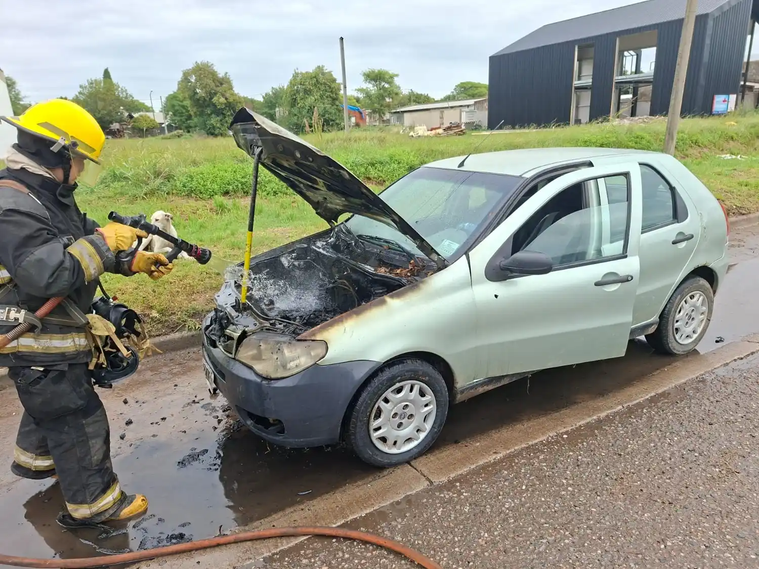 Una falla en el motor originó el siniestro.