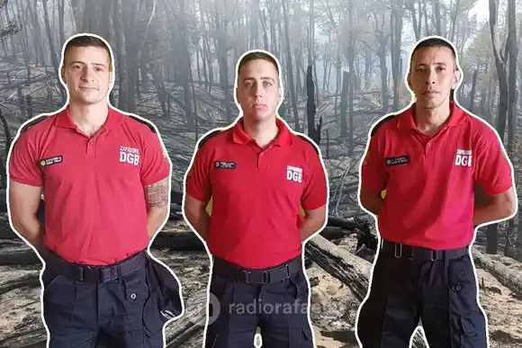 Bomberos de Rafaela colaboraron en los incendios de Esquel y ya están de vuelta: “Fue un orgullo”