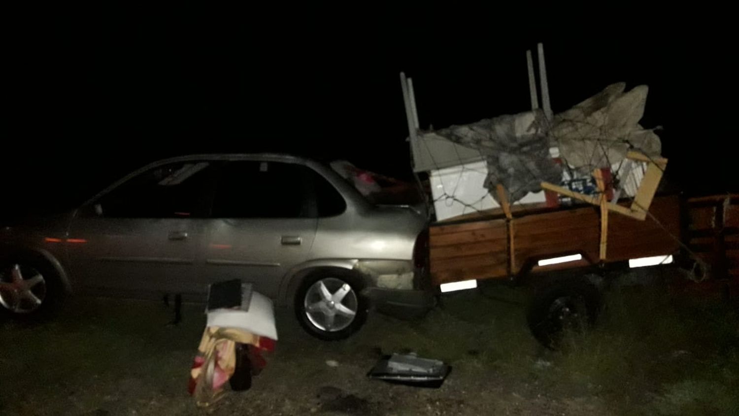 Un camión chocó desde atrás a un auto en Ruta 12: una mujer y sus dos hijas fueron
hospitalizadas