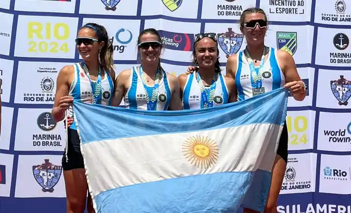 Julieta González Ricciuti - Bronce Sudamericano Remo