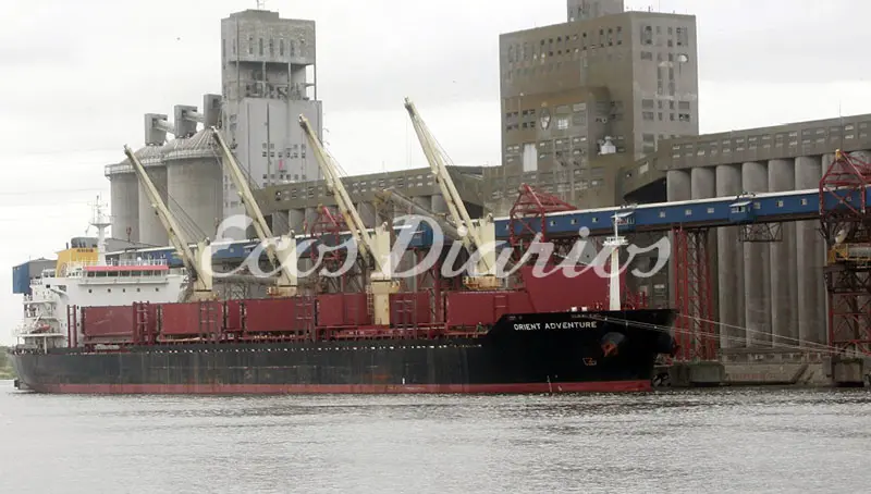 Sigue la exportación a  buen ritmo en Puerto Quequén