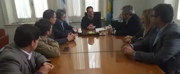 Chacabuco: El Intendente recibió al Ministro de Trabajo bonaerense