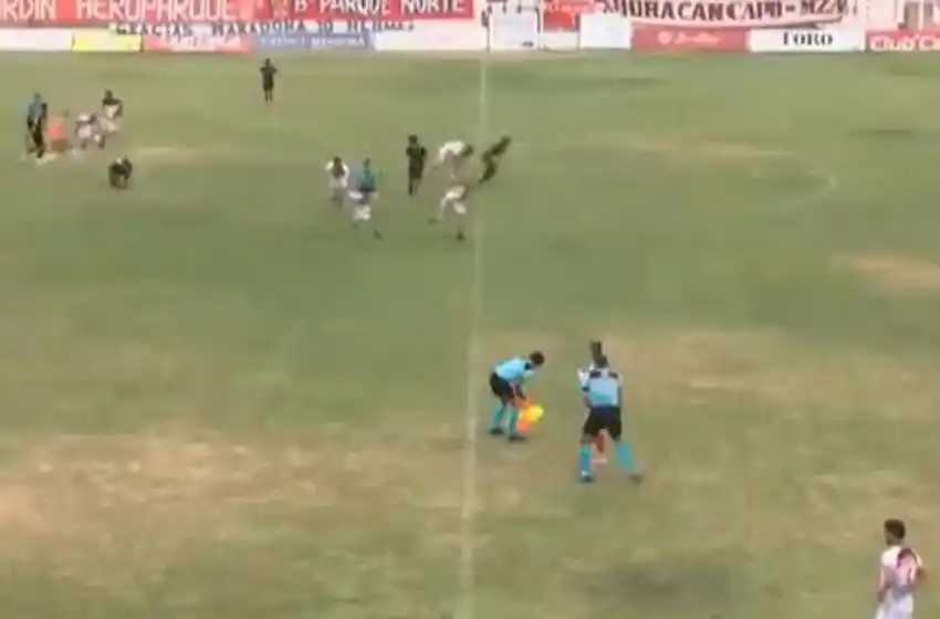 Pánico: una balacera en plena tribuna del Federal A terminó con un técnico herido