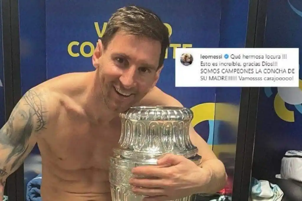Messi batió un récord al obtener la foto con más “likes” de Instagram