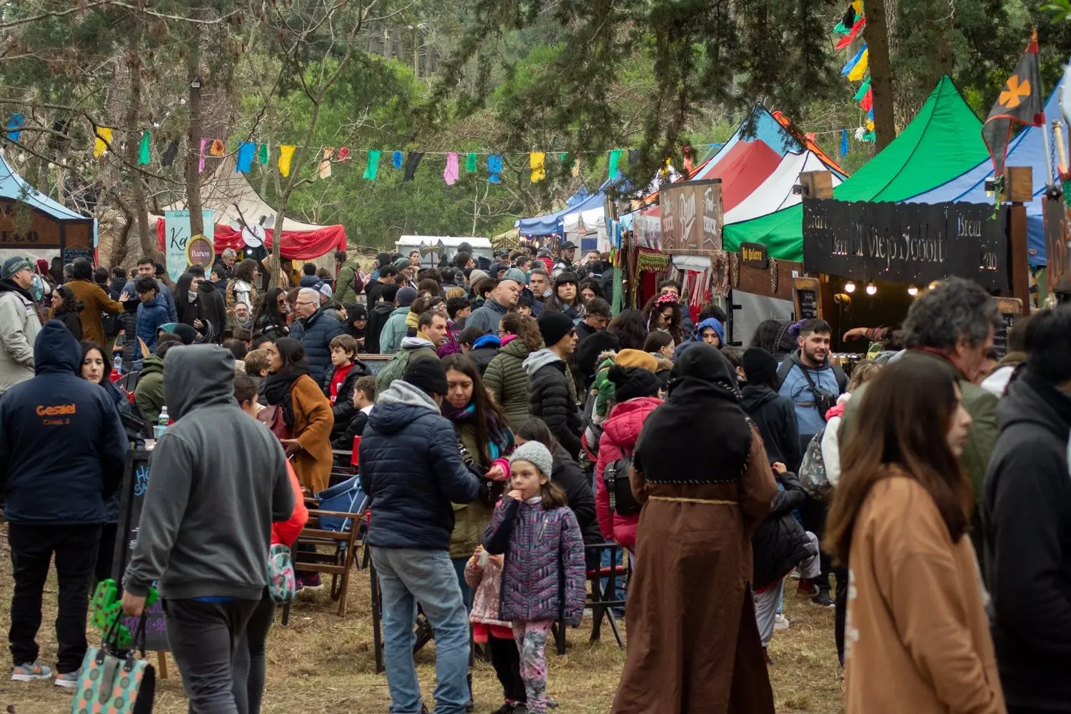 El invierno medieval de Villa Gesell es una de las mayores atracciones